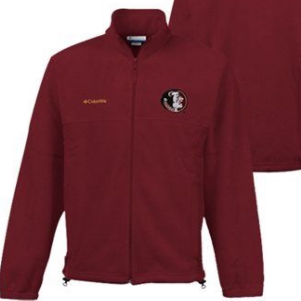 Garnet Columbia FSU fleece